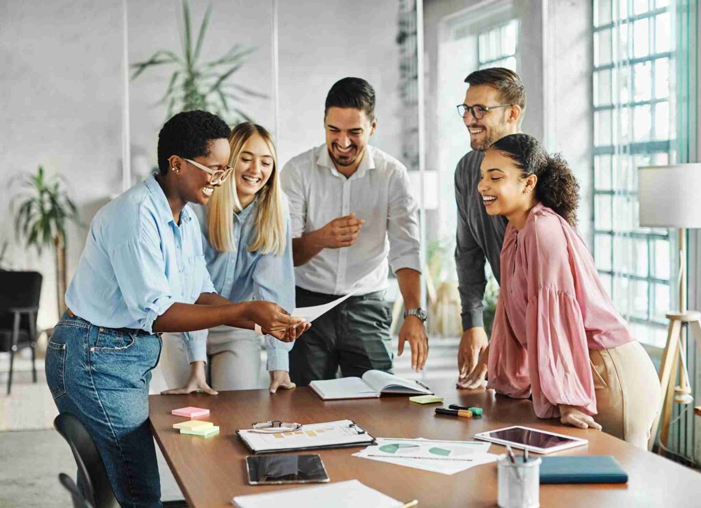 Fee-only financial advisors collaborating on a client financial plan
